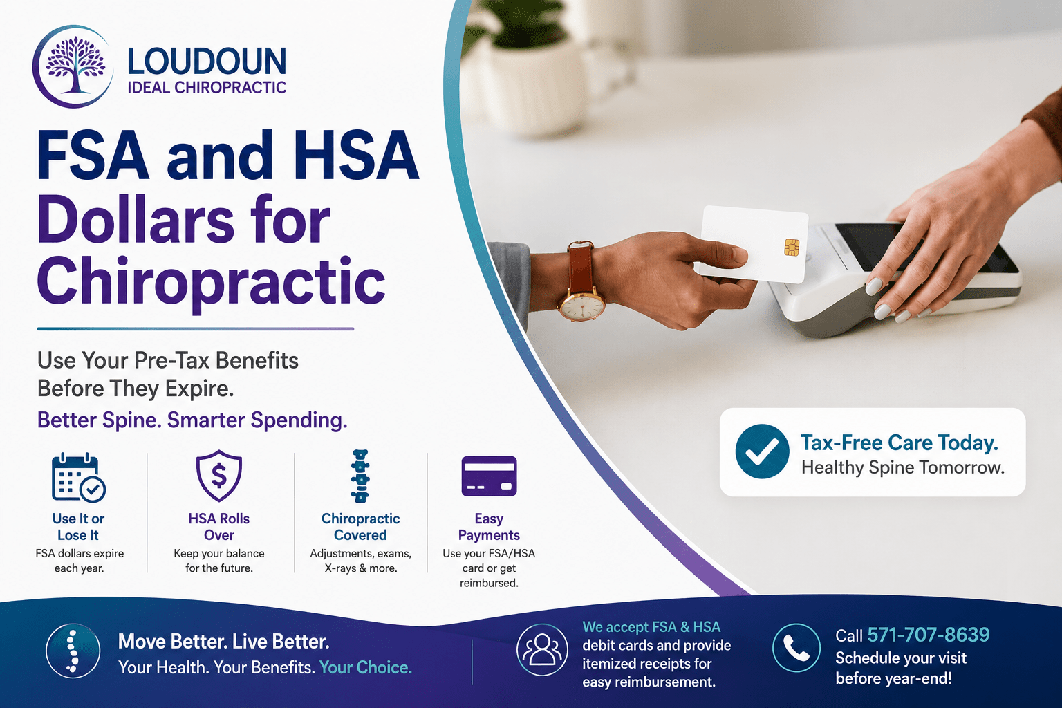 FSA and HSA Dollars for Chiropractic